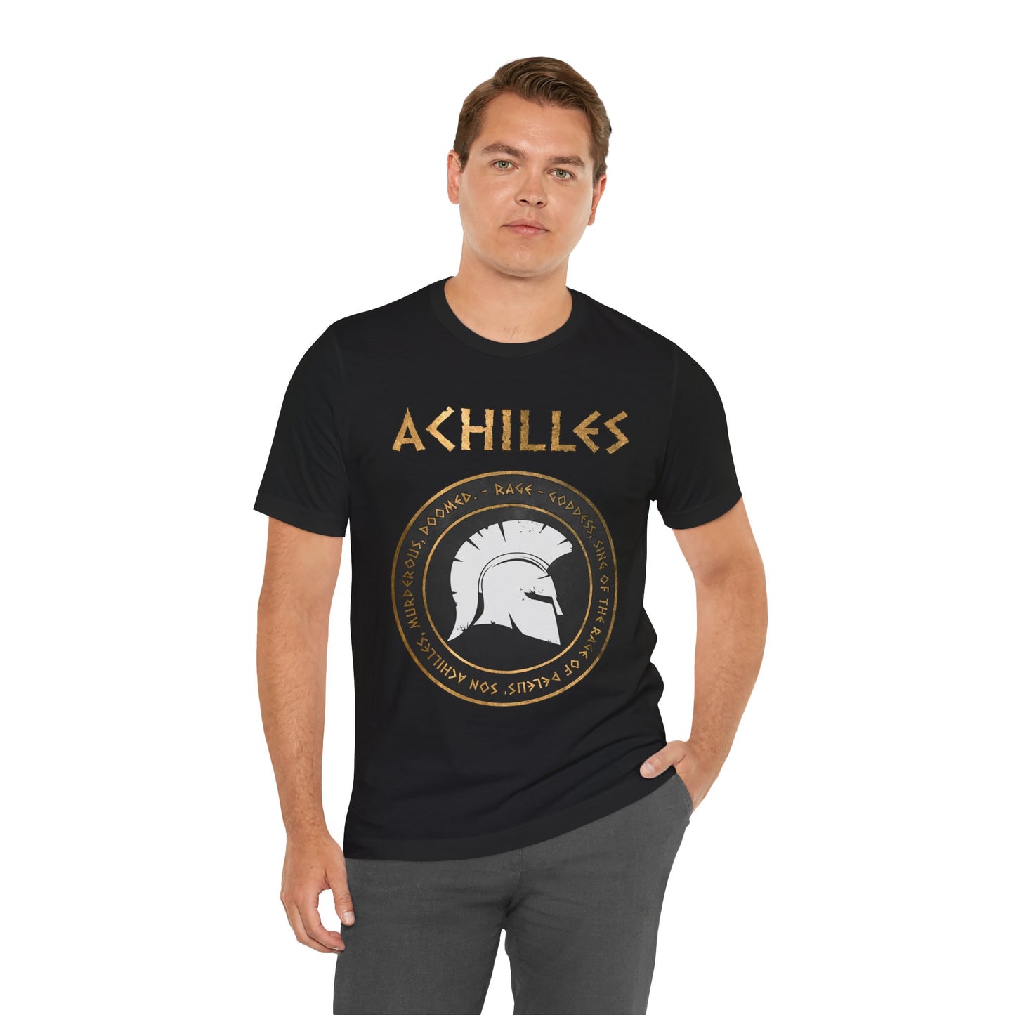 Rage of Achilles - Homer the Iliad T-Shirt