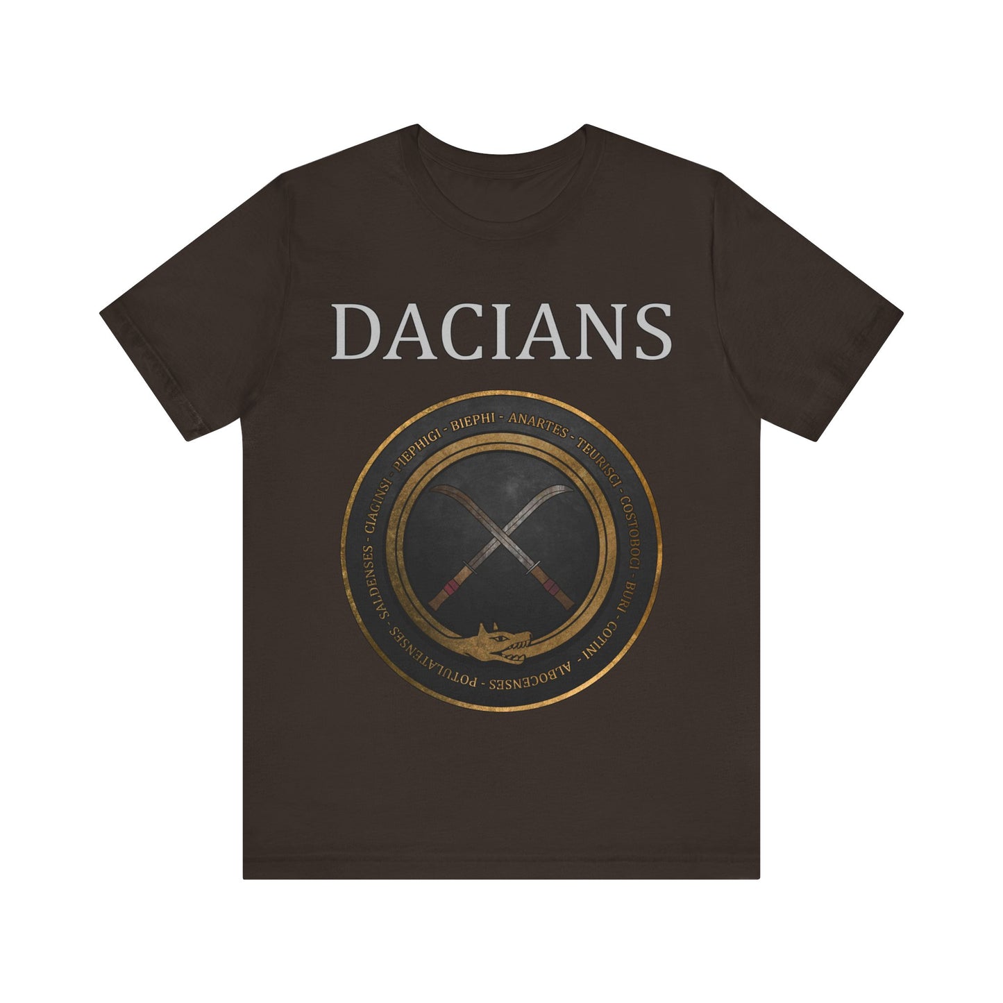 Dacia - Ancient Dacian Tribes - Draco and Falx Symbol T-Shirt