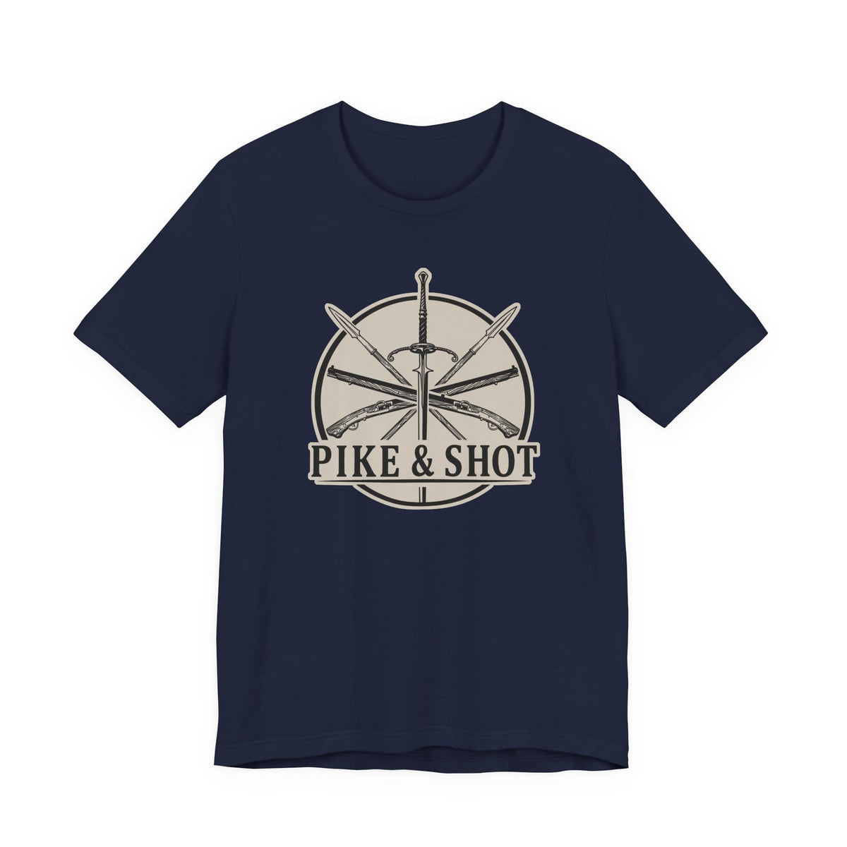 Navy / S Pike and Shot T-Shirt