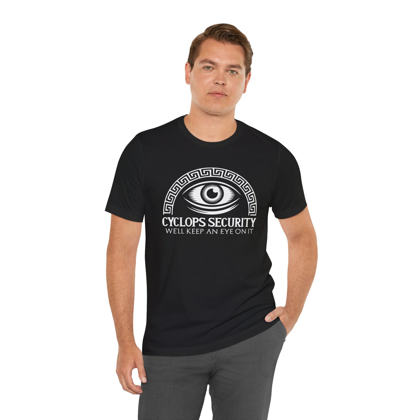 Cyclops Security - Funny Greek Mythology T-Shirt