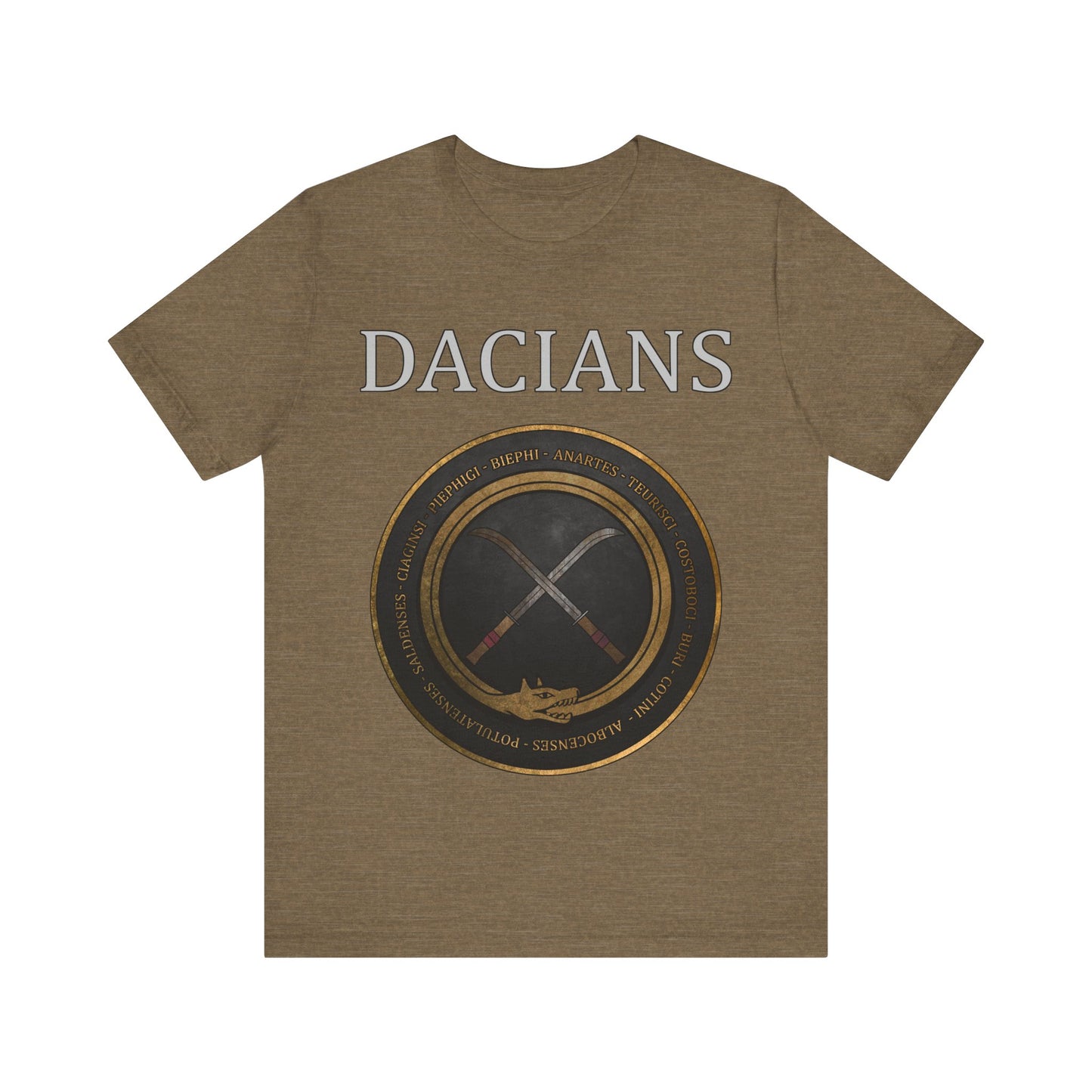 Dacia - Ancient Dacian Tribes - Draco and Falx Symbol T-Shirt