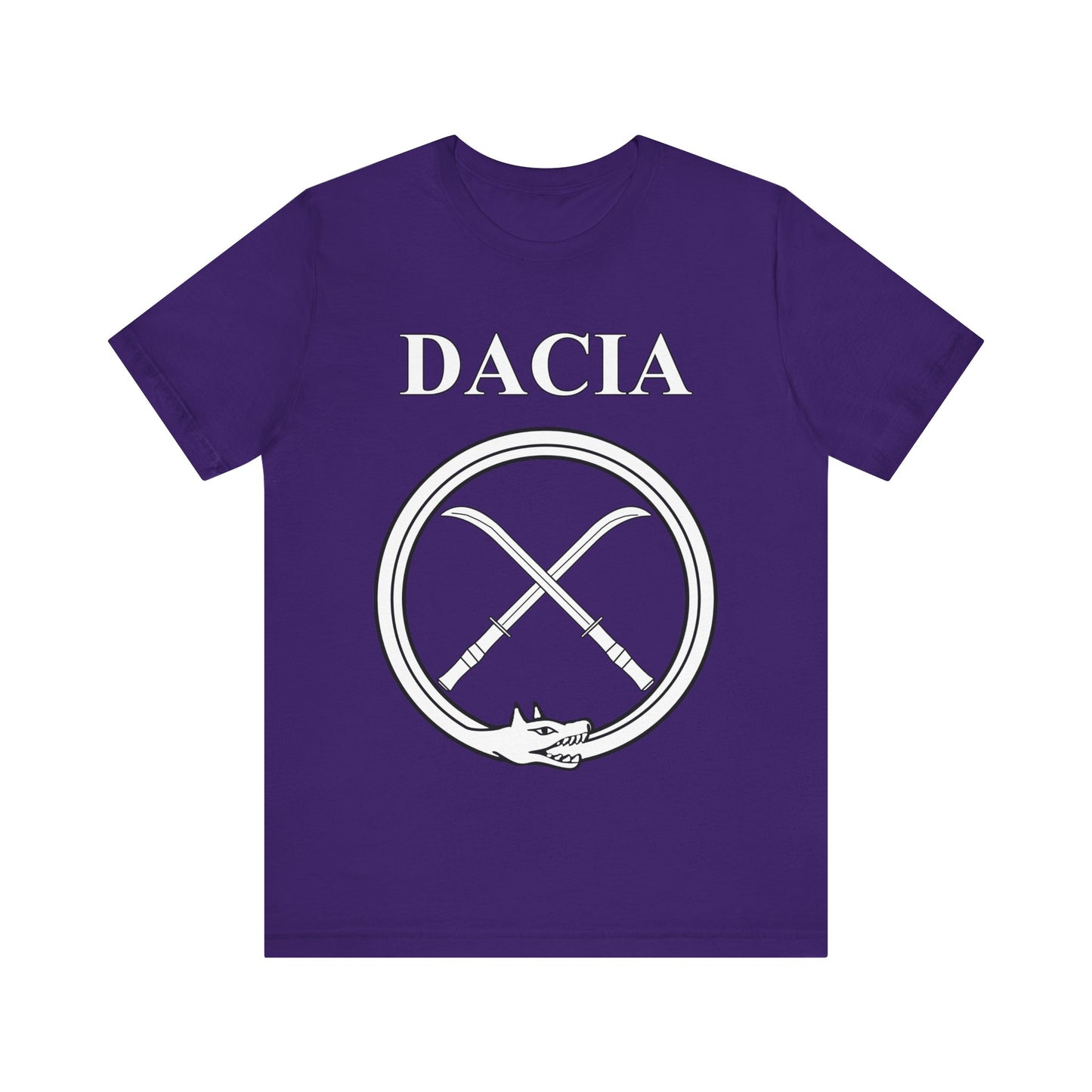 Dacia Ancient Dacian Draco and Falx Symbol T-Shirt