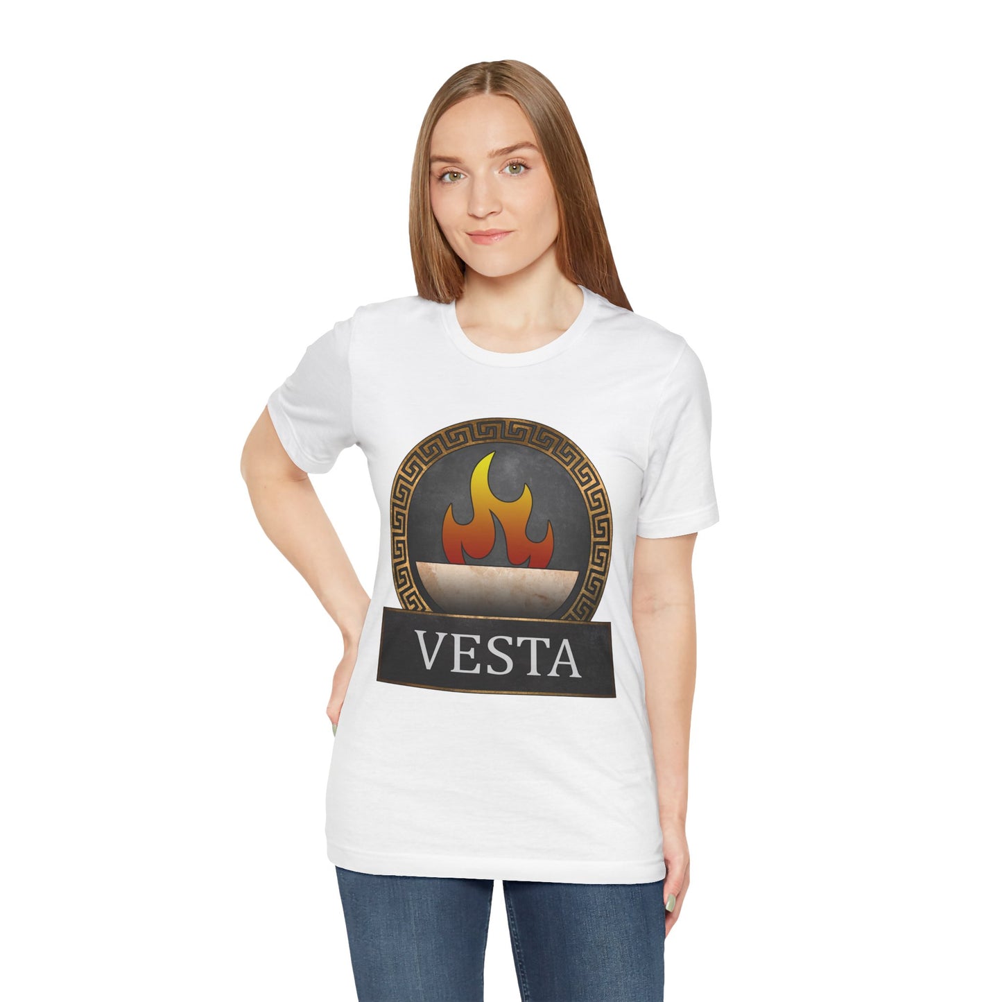 Vesta Roman Goddess Symbol T-Shirt