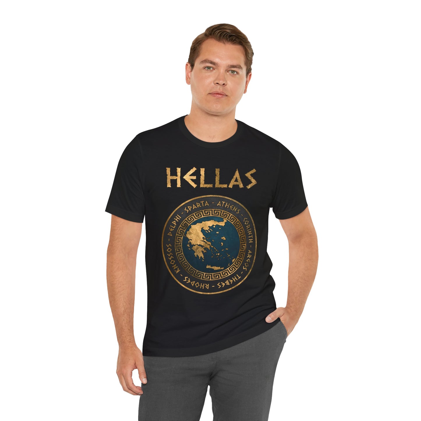 Hellas Ancient Greek Polis - City-States of Ancient Greece T-shirt