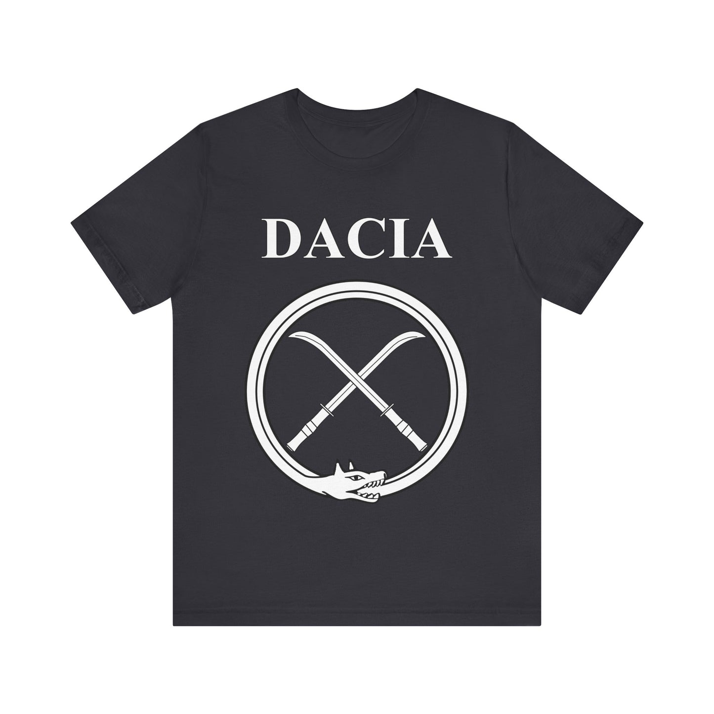 Dacia Ancient Dacian Draco and Falx Symbol T-Shirt