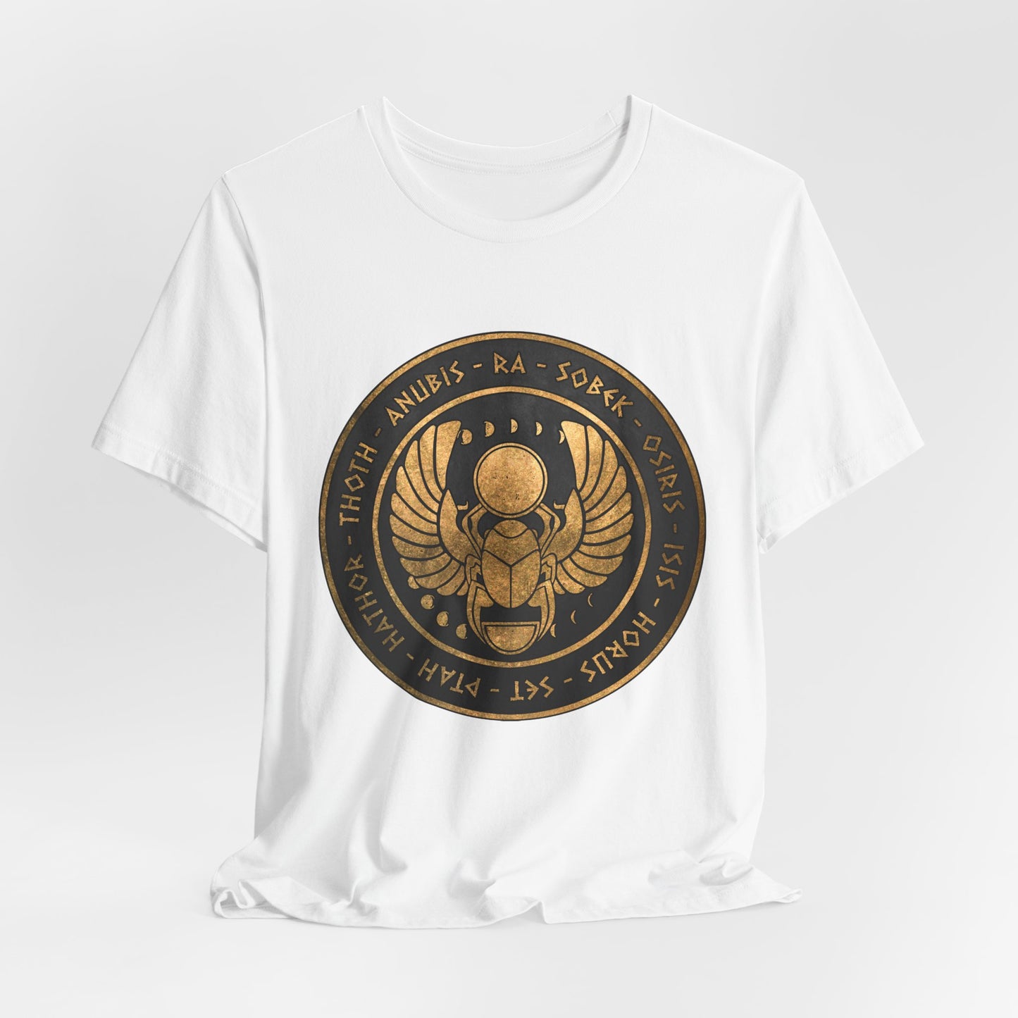 Egyptian Gods - Ancient Gods of Egypt - Khepri Beetle Symbol T-Shirt