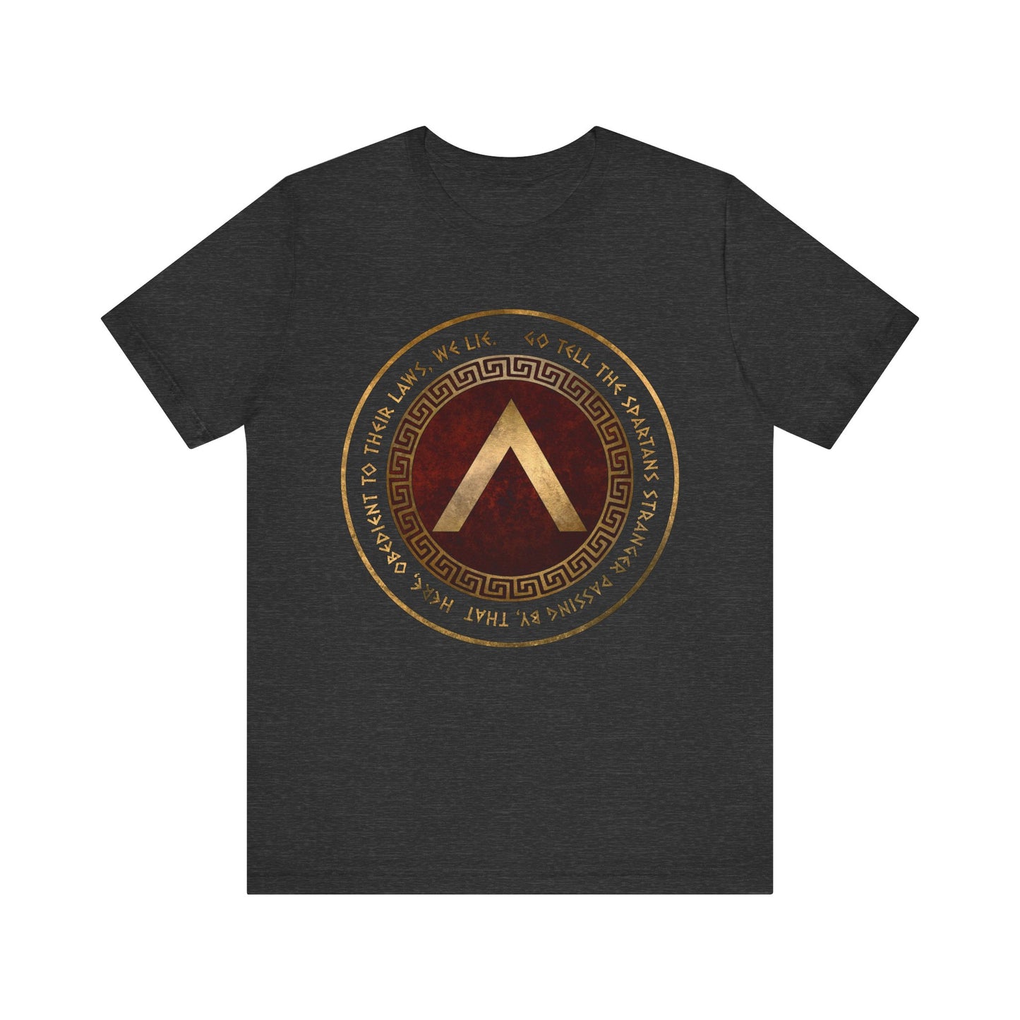 Sparta Battle of Thermopylae Epitaph T-Shirt