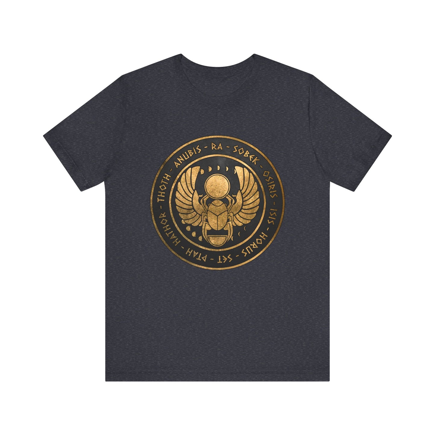 Egyptian Gods - Ancient Gods of Egypt - Khepri Beetle Symbol T-Shirt