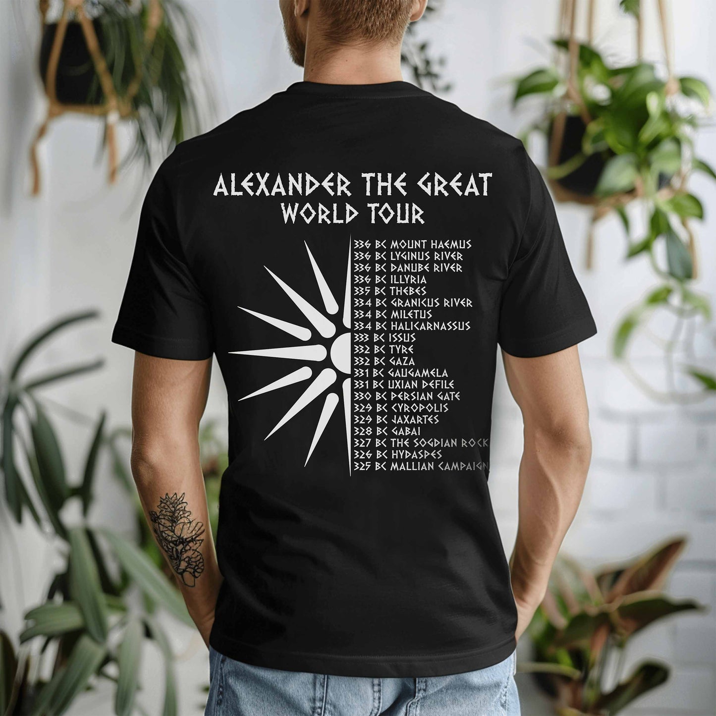 Alexander the Great World Tour T-Shirt