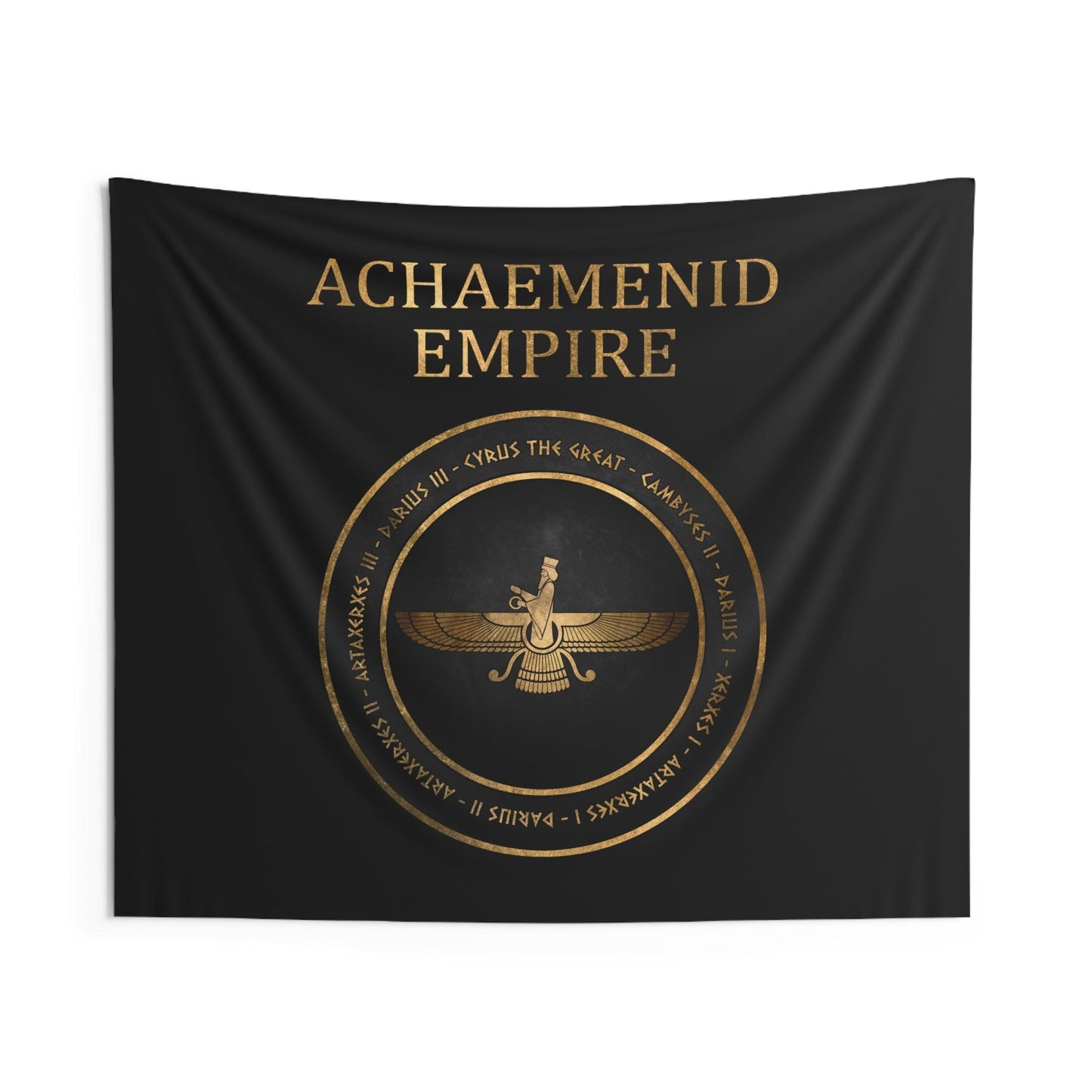 60" × 50" Achaemenid Persian Empire - The Great Kings of Persia - Ancient Persian History Indoor Wall Tapestry 60" x 50"