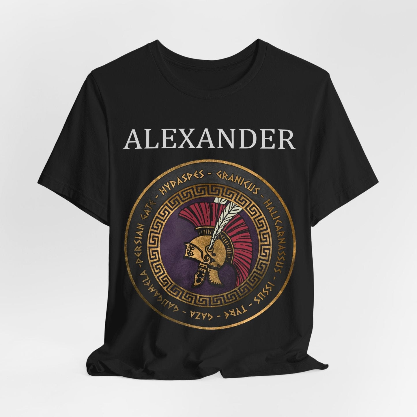 Alexander the Great Famous Battles T-Shirt