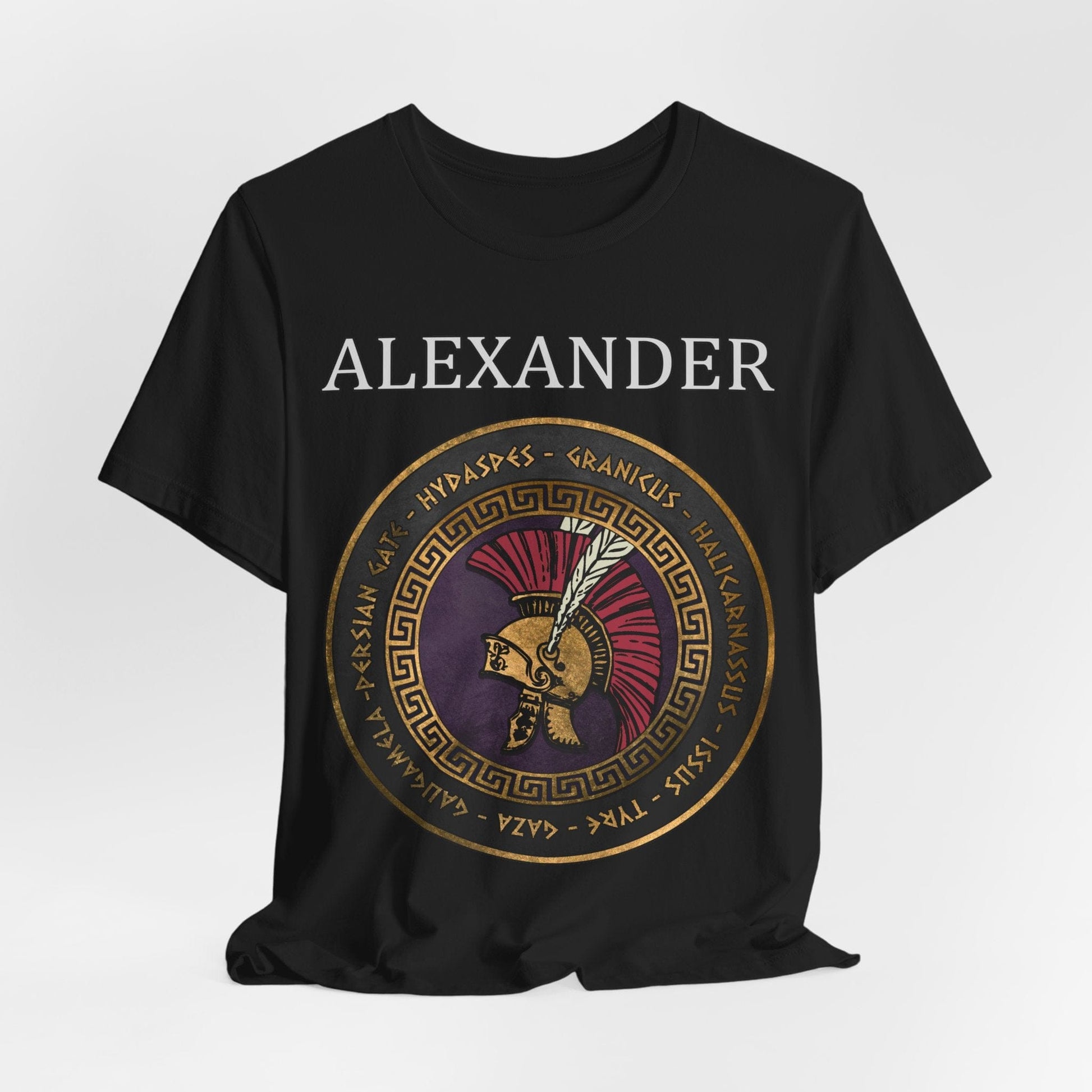 Alexander the Great Famous Battles T-Shirt