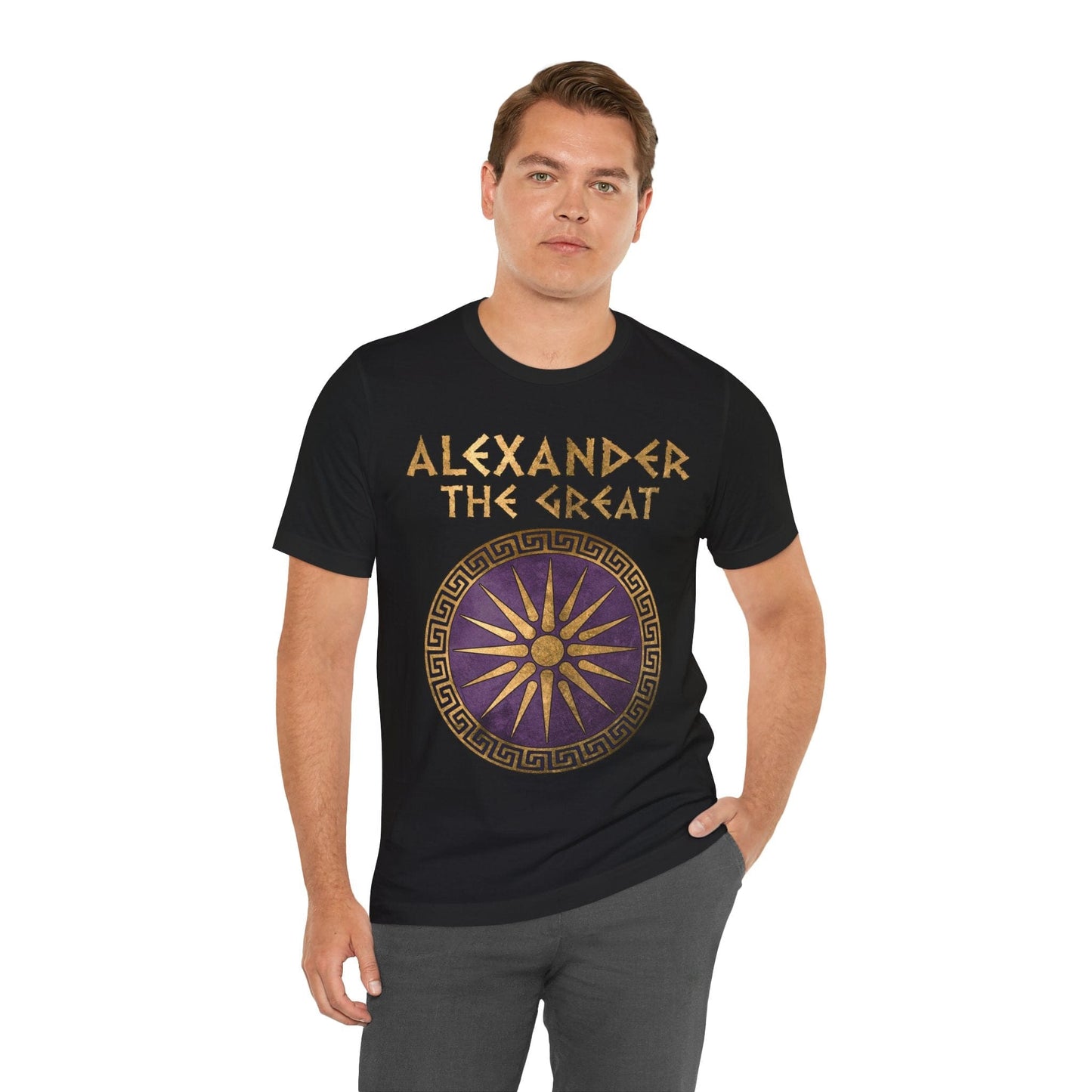 Alexander the Great Makedon Shield T-Shirt