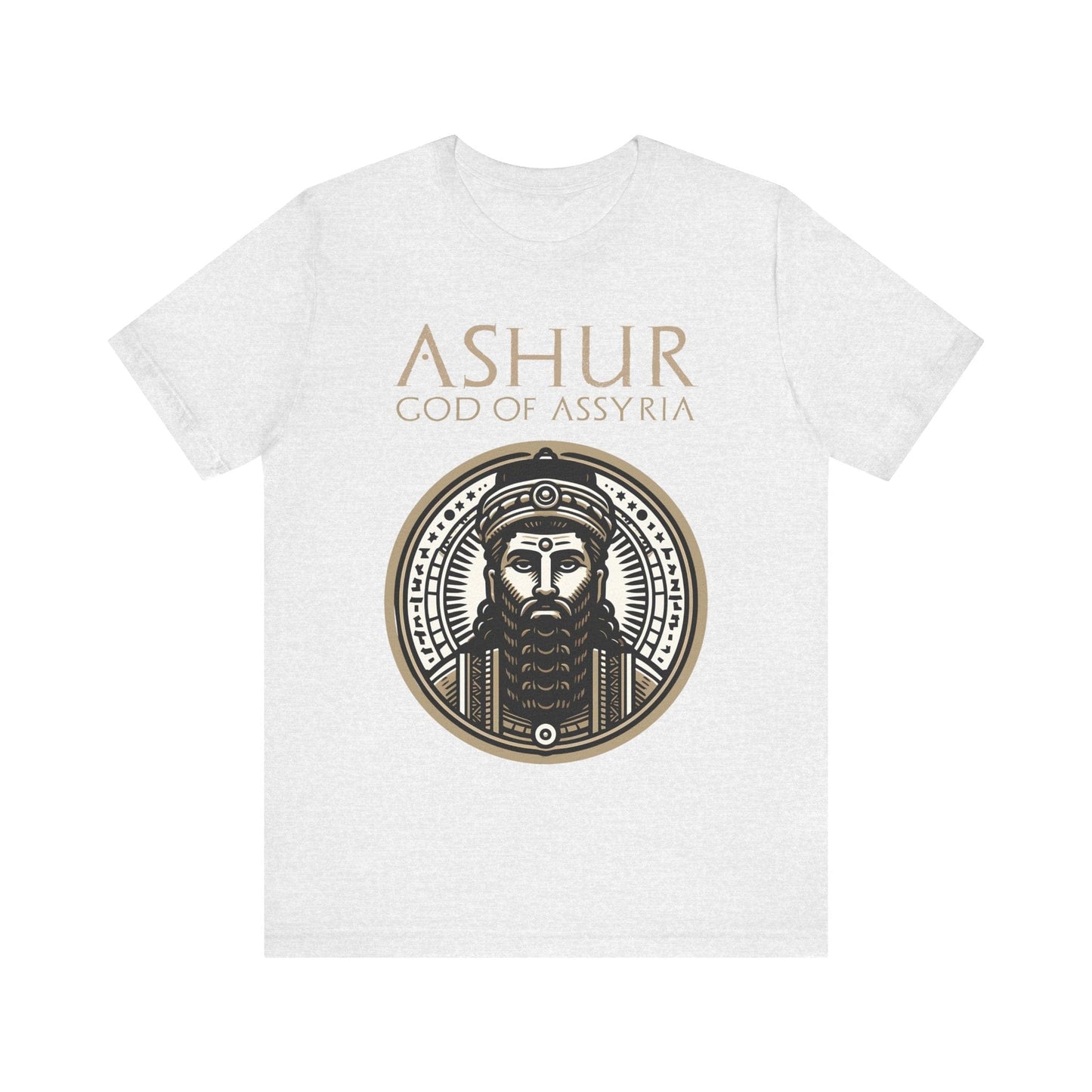 Ash / S Ashur God of Assyria - Ancient Assyrian Mythology T-shirt