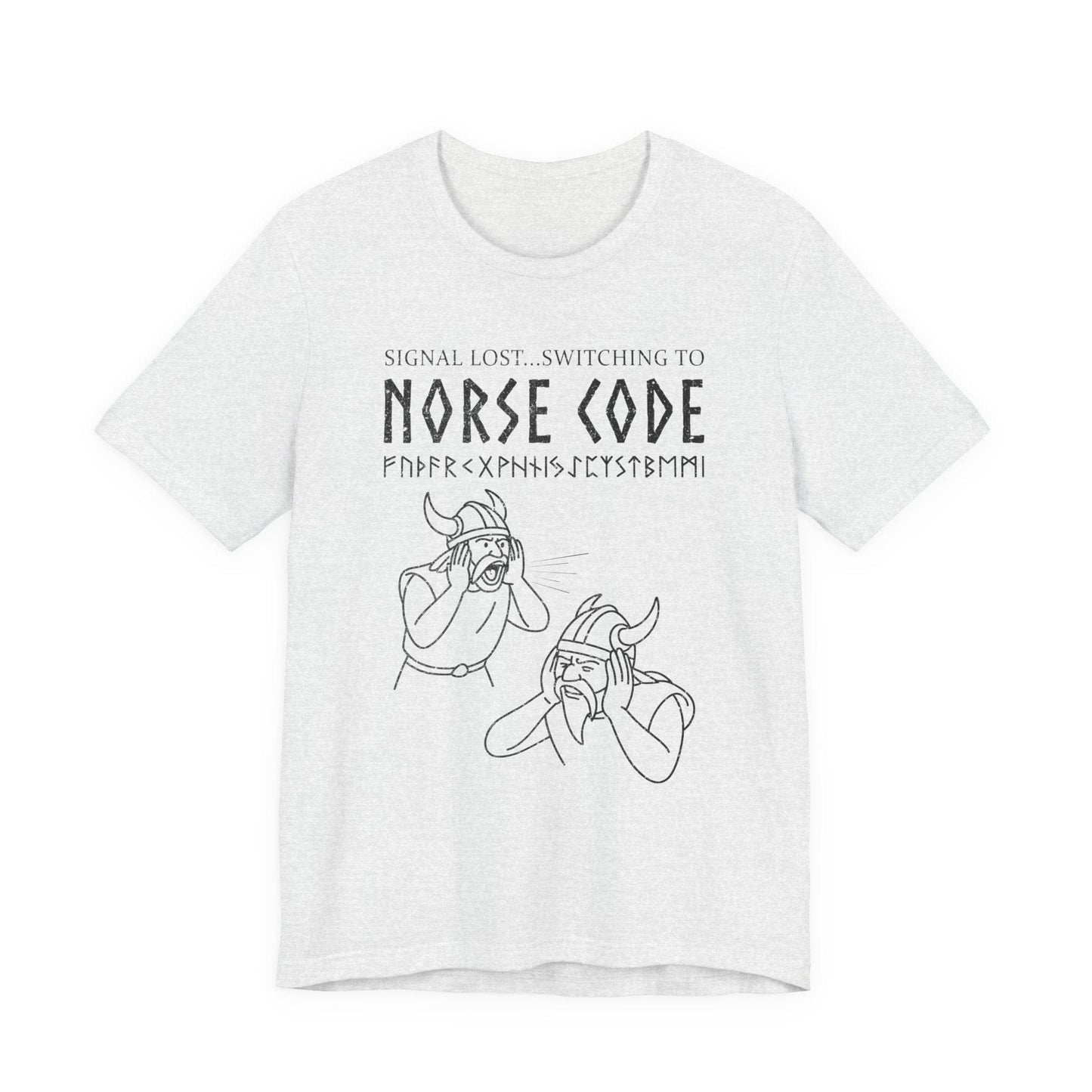 Ash / S Norse Code T-Shirt
