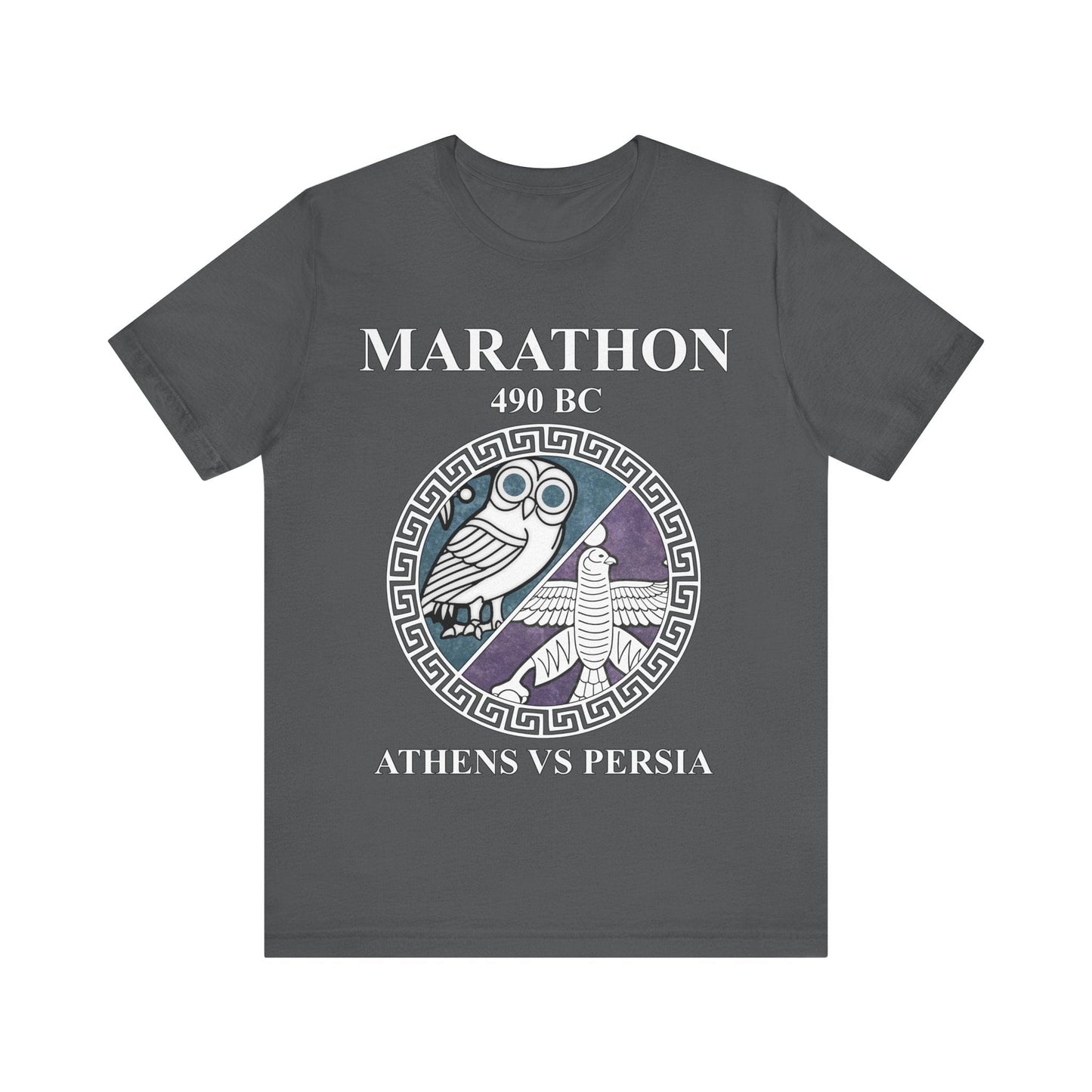 Asphalt / S Battle of Marathon Athens vs Persia 490 BC T-shirt