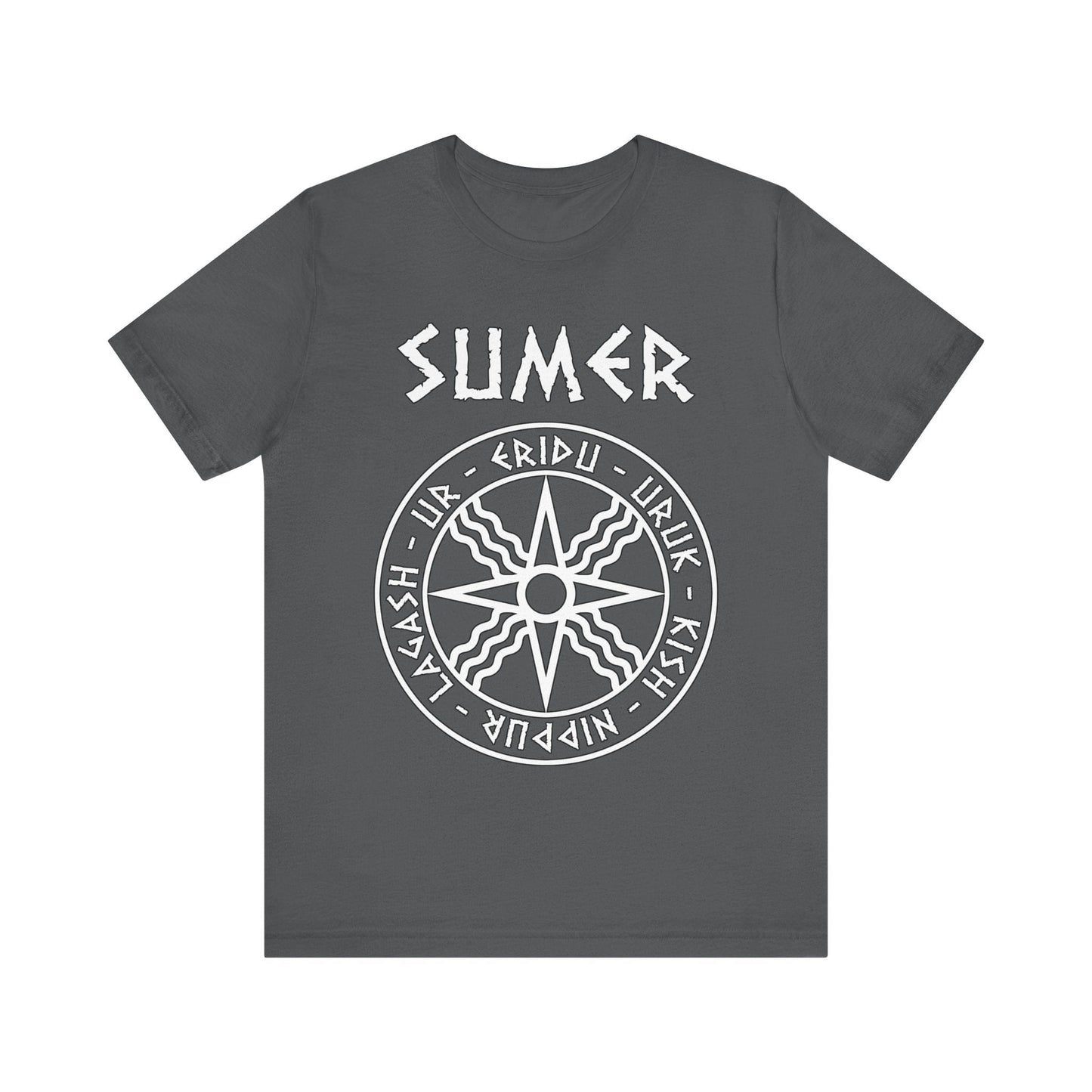 Asphalt / S Sumer Ancient Mesopotamian Cities T-Shirt