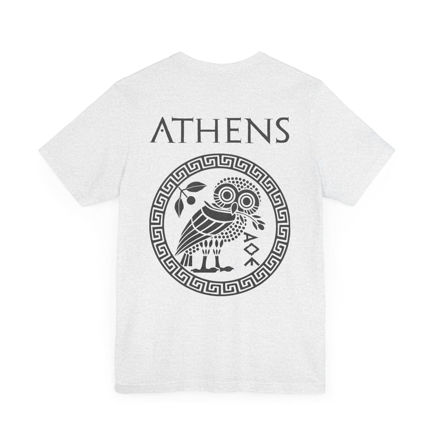 Athens Athenian Owl - Double Sided T-Shirt