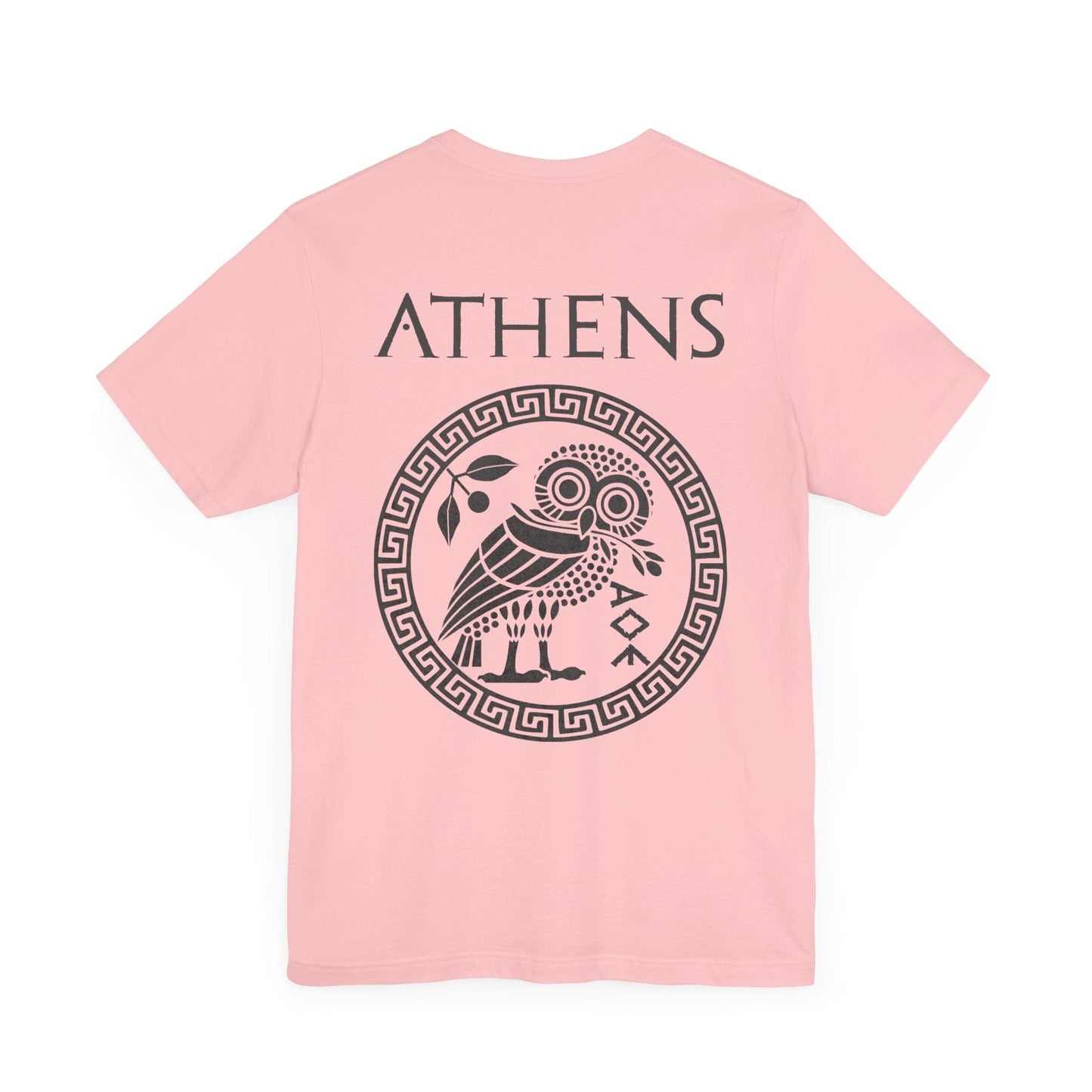 Athens Athenian Owl - Double Sided T-Shirt