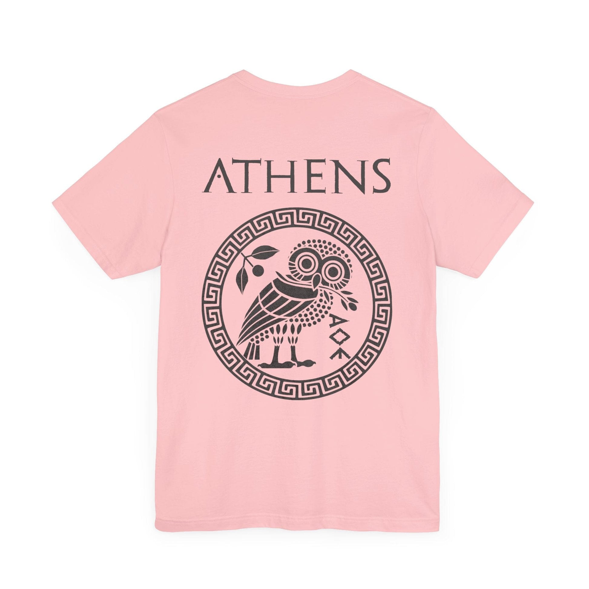 Athens Athenian Owl - Double Sided T-Shirt