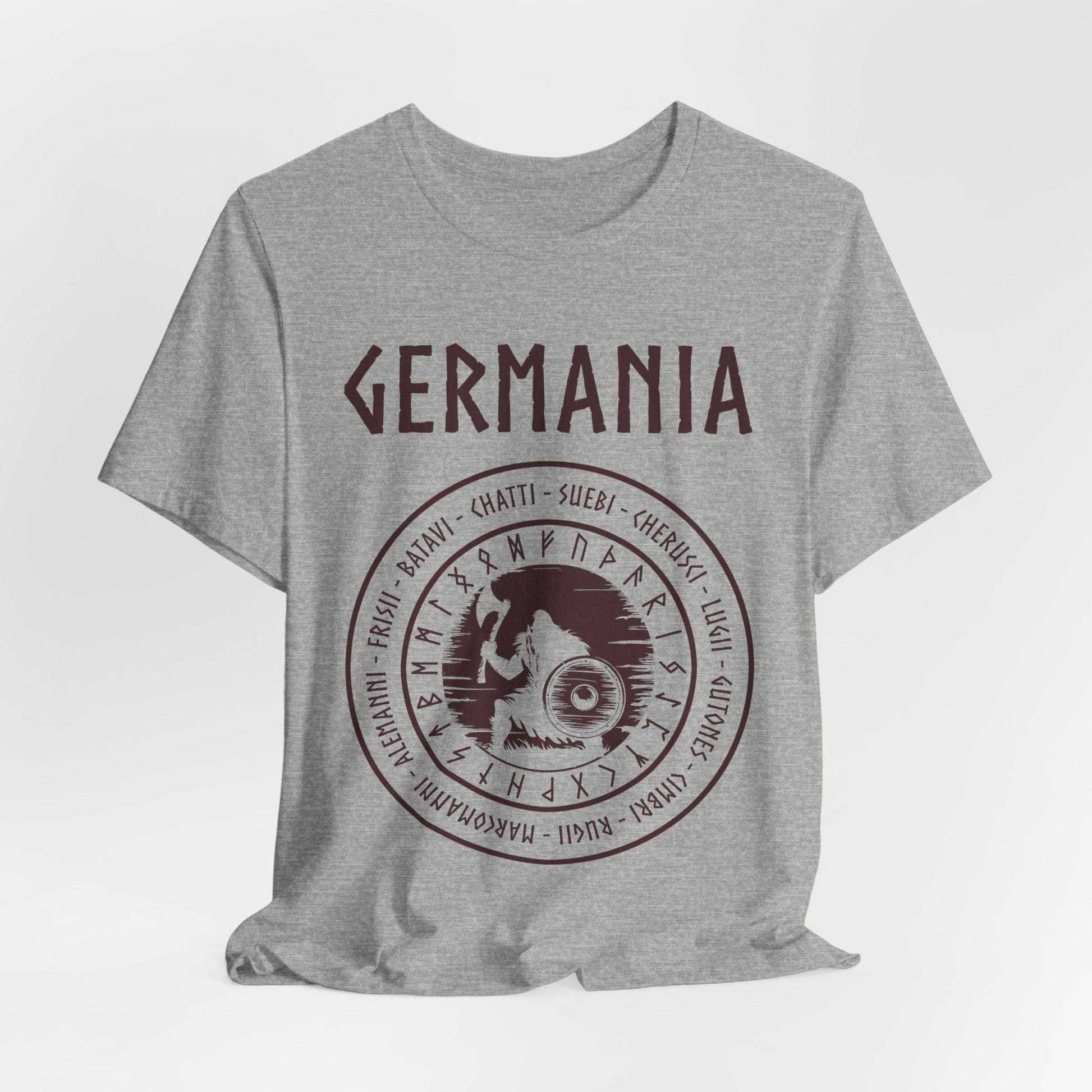 Athletic Heather / S Germania Ancient Germanic Tribes T-Shirt
