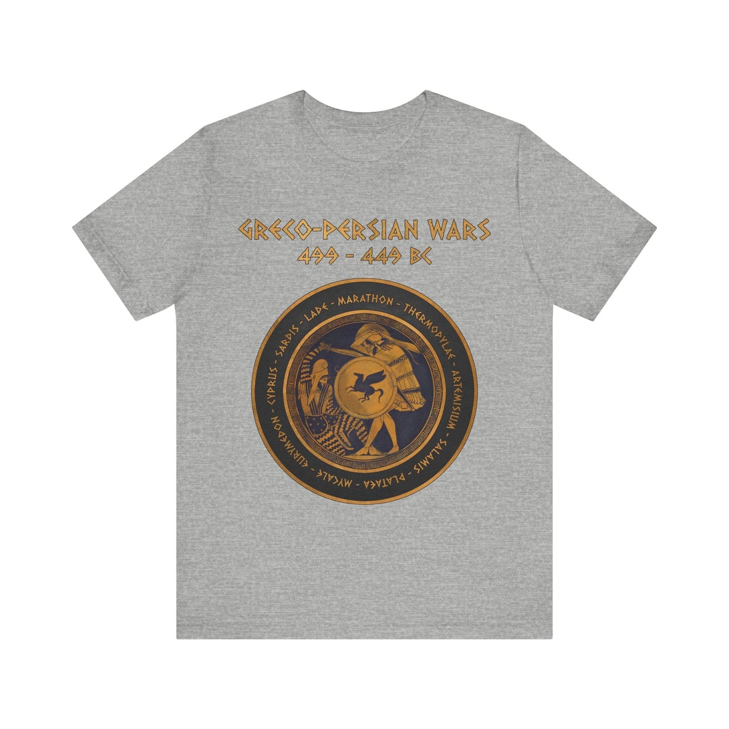 Athletic Heather / S Greco-Persian Wars T-Shirt