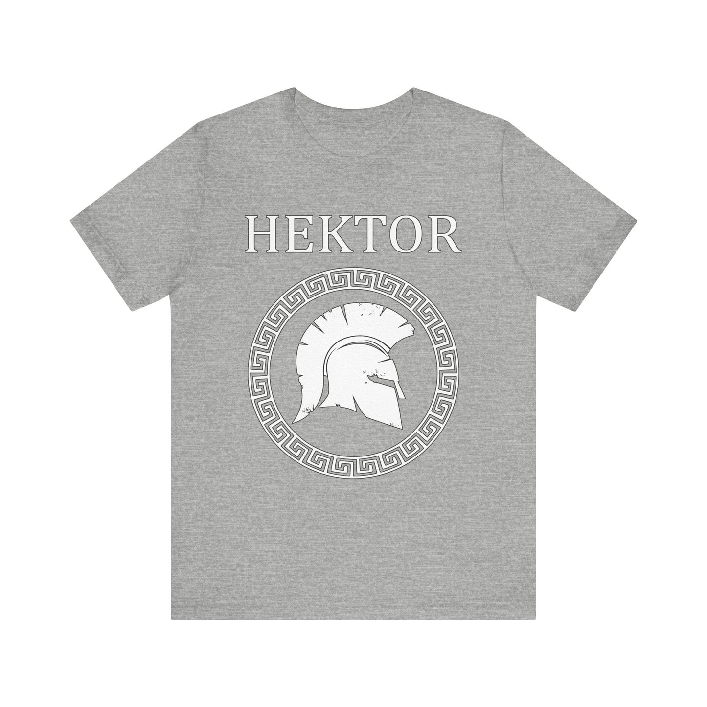Athletic Heather / S Hektor of Troy - Hero of the Trojan War T-Shirt