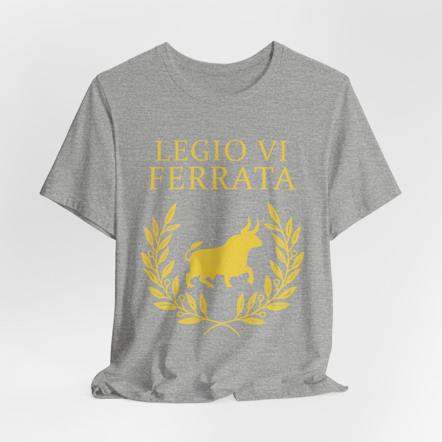 Athletic Heather / S Legio VI Ferrata - The Ironclads - Roman Legion T-Shirt