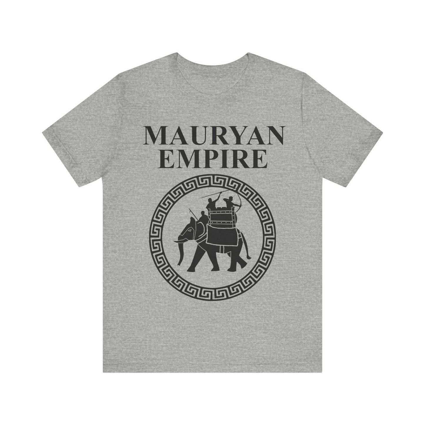 Athletic Heather / S Mauryan Empire War Elephant T-Shirt