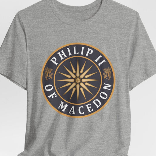 Athletic Heather / S Philip II of Macedon T-Shirt