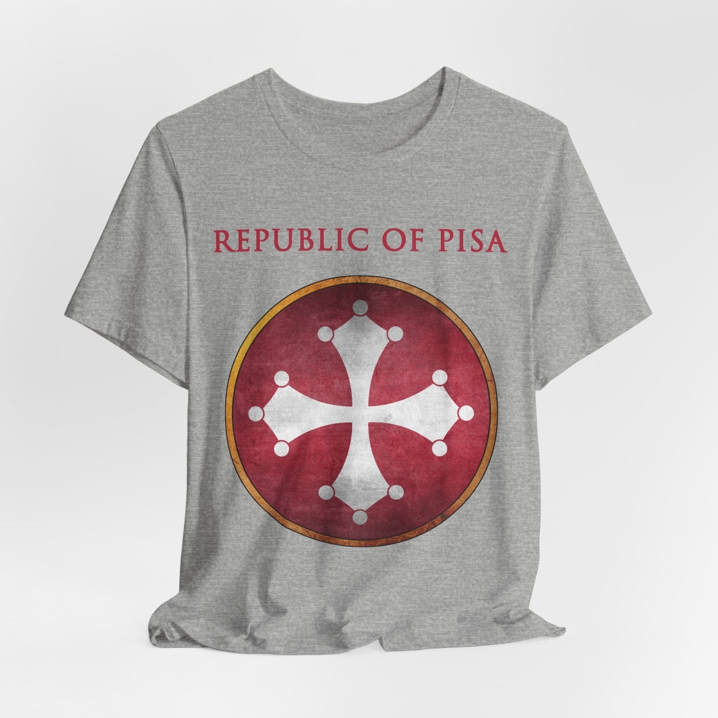 Athletic Heather / S Republic of Pisa T-Shirt