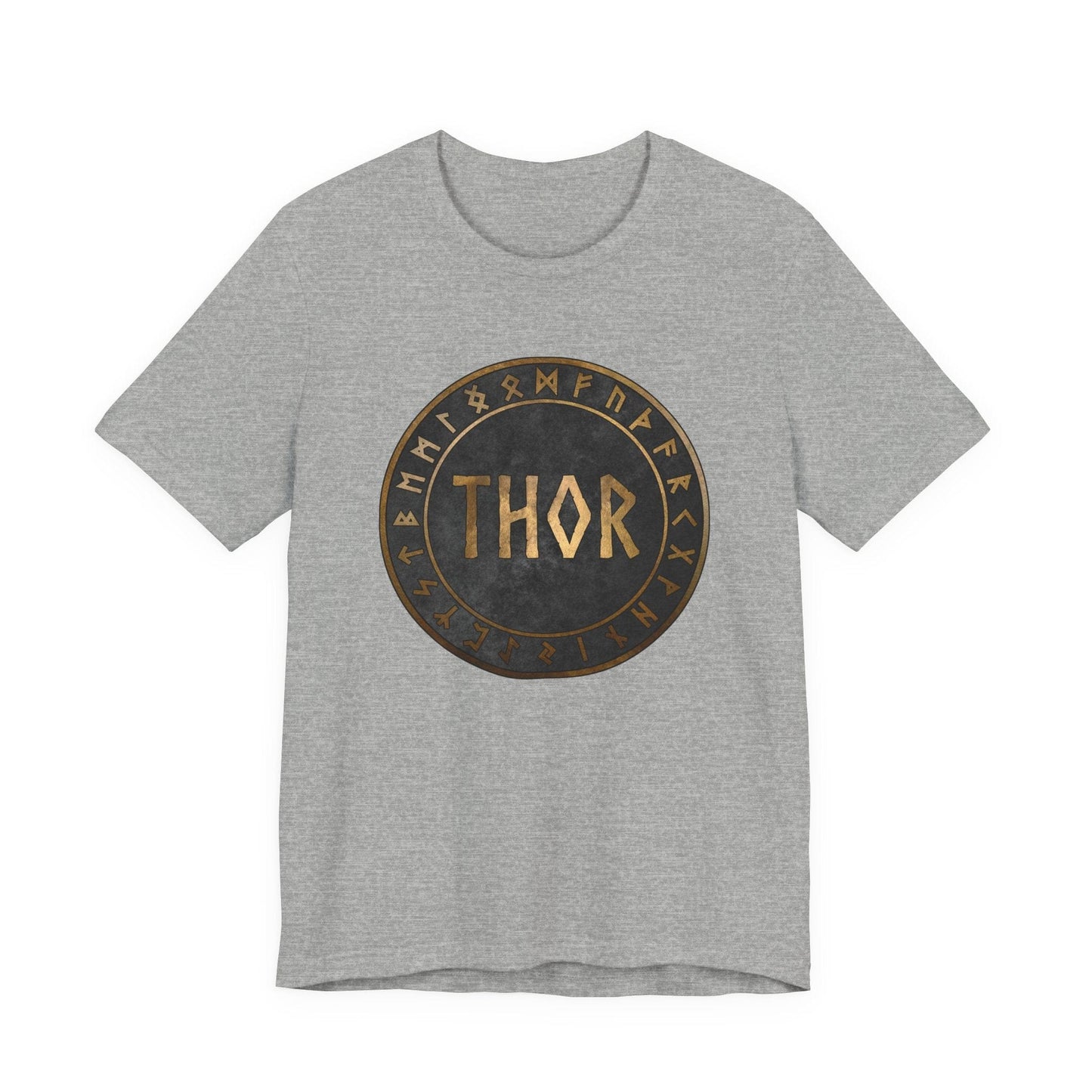 Athletic Heather / S Thor Norse God  T-Shirt