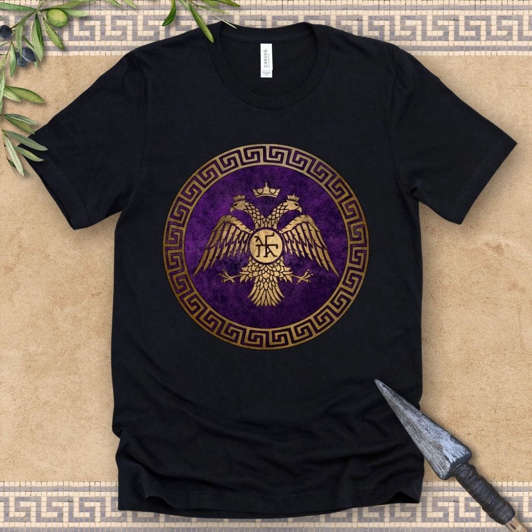 Black / 2XL Constantinople Byzantine Empire T-Shirt