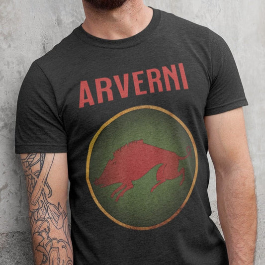 Black Heather / S Arverni Gallic Tribe T-Shirt