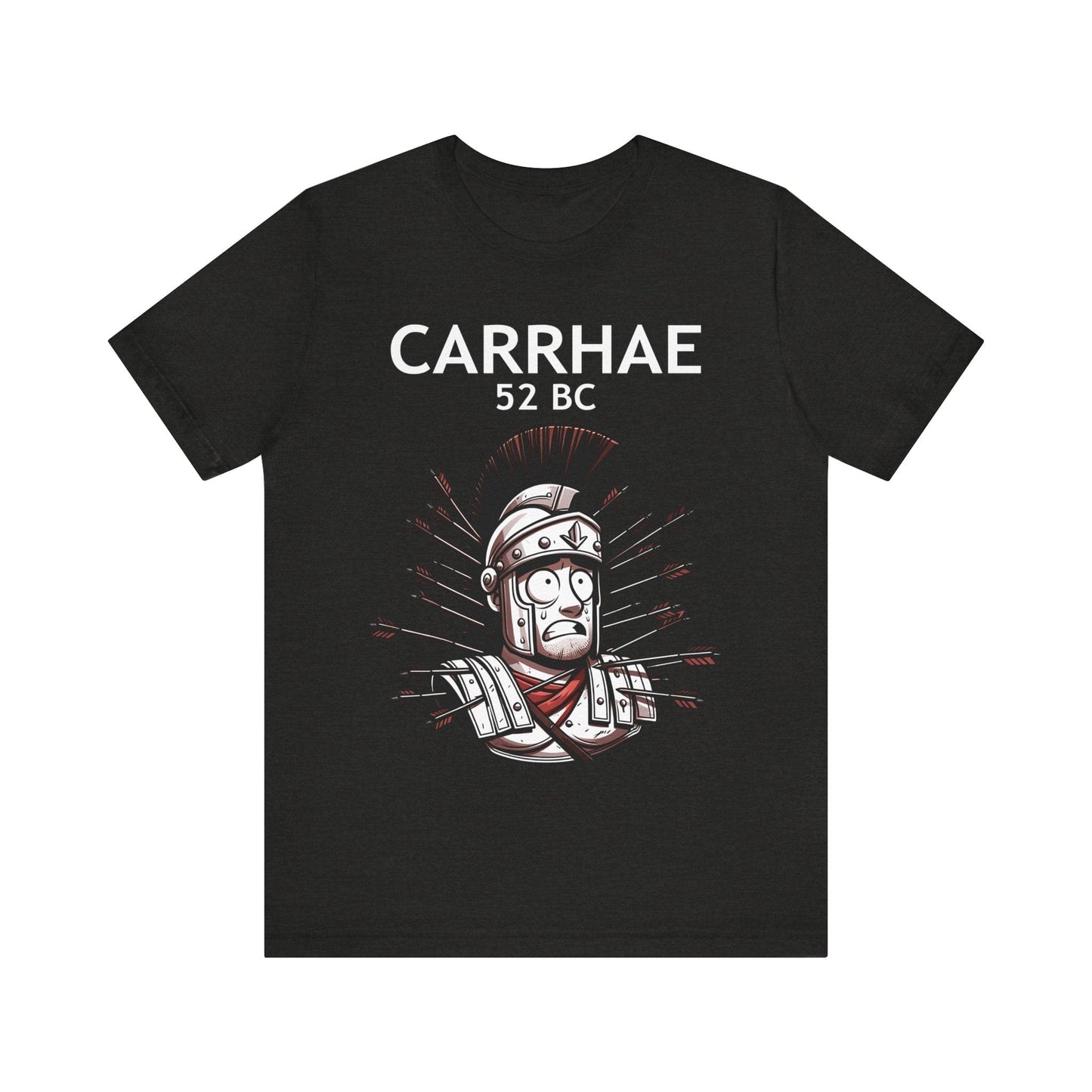 Black Heather / S Crassus at Carrhae - Funny Roman History T-Shirt
