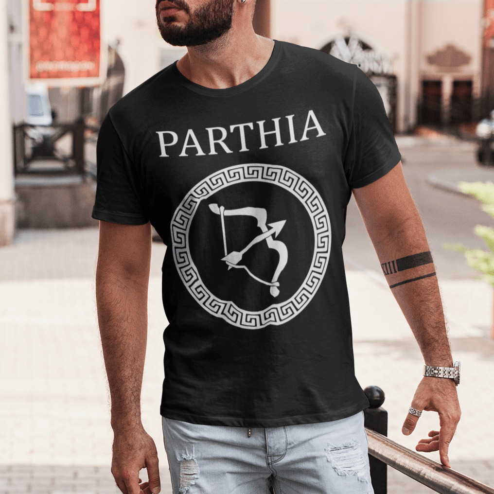 Black / S Ancient Parthia - Parthian Shot T-Shirt