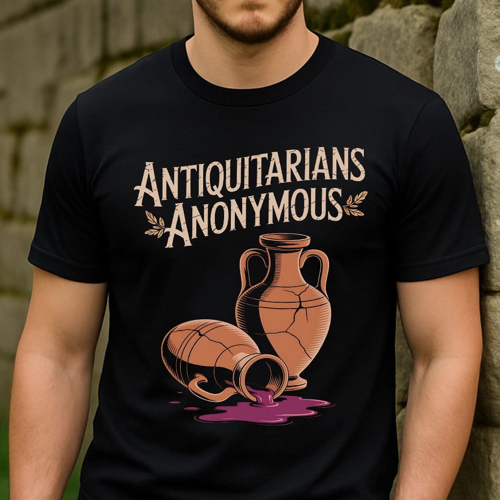 Black / S Antiquitarians Anonymous T-Shirt