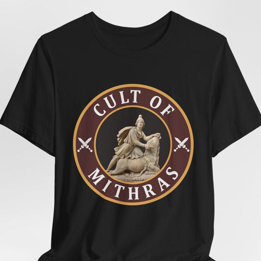 Black / S Cult of Mithras Roman Mithraism T-Shirt