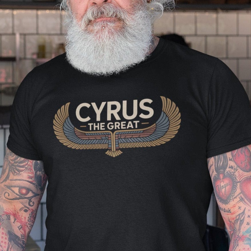 Black / S Cyrus the Great King of Persia T-Shirt