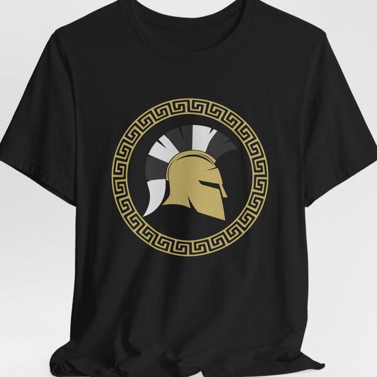 Black / S Greek Hoplite T-Shirt