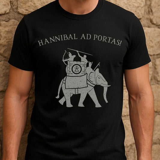 Black / S Hannibal Ad Portas! T-Shirt