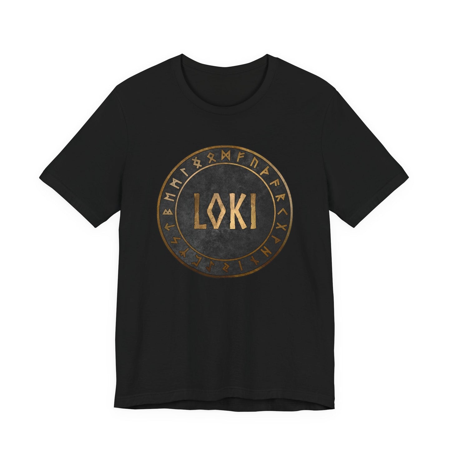 Black / S Loki Norse God T-Shirt
