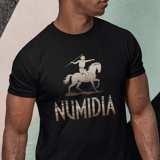 Black / S Numidia - Numidian Cavalry T-Shirt