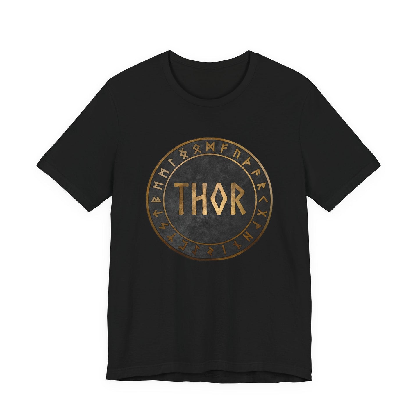 Black / S Thor Norse God  T-Shirt