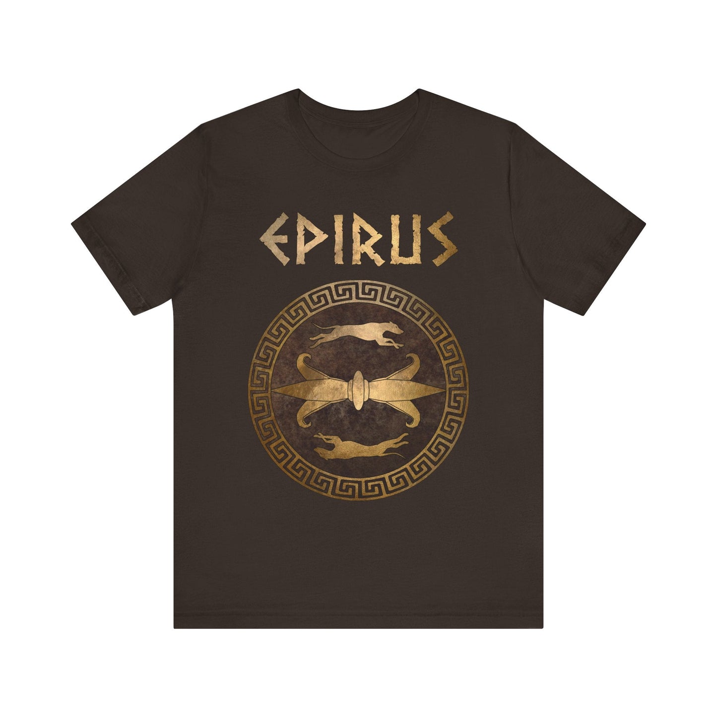 Brown / S Epirus Ancient Greece Pyrrhus of Epirus Symbol T-Shirt