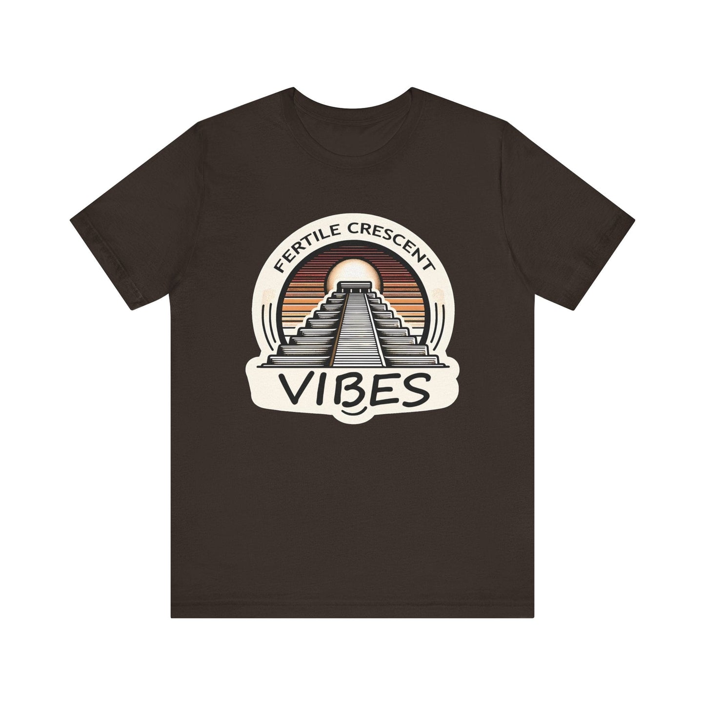Brown / S Fertile Crescent Vibes - Ancient Mesopotamia Funny History T-shirt