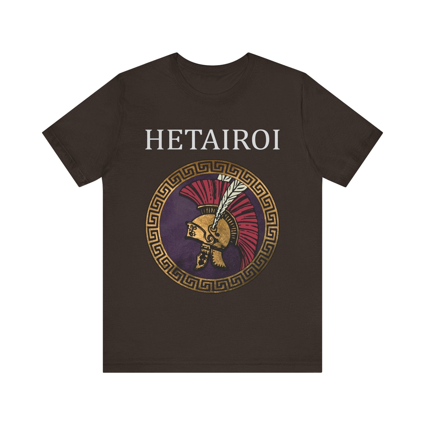 Brown / S Hetairoi Companion Cavalry T-Shirt