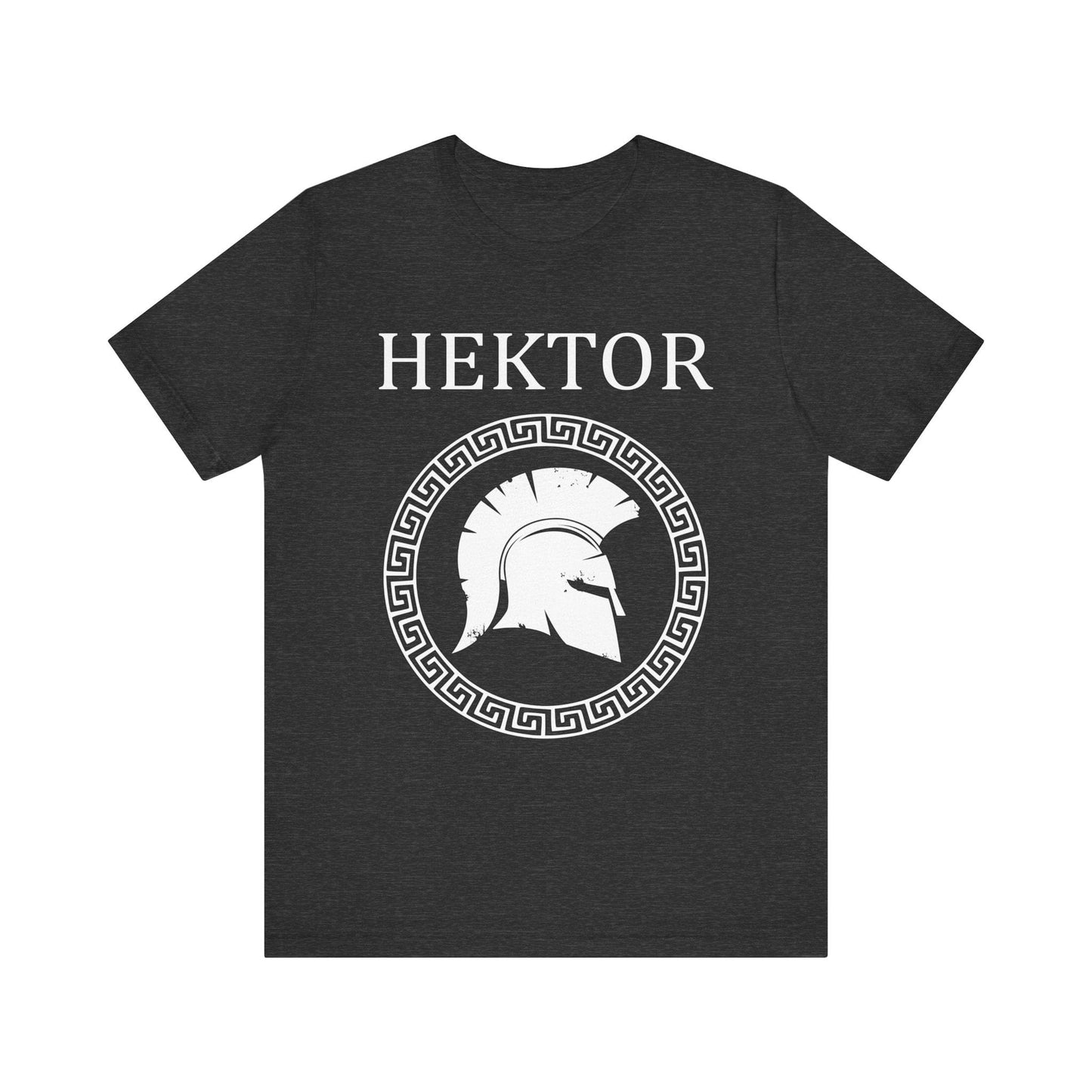 Dark Grey Heather / S Hektor of Troy - Hero of the Trojan War T-Shirt