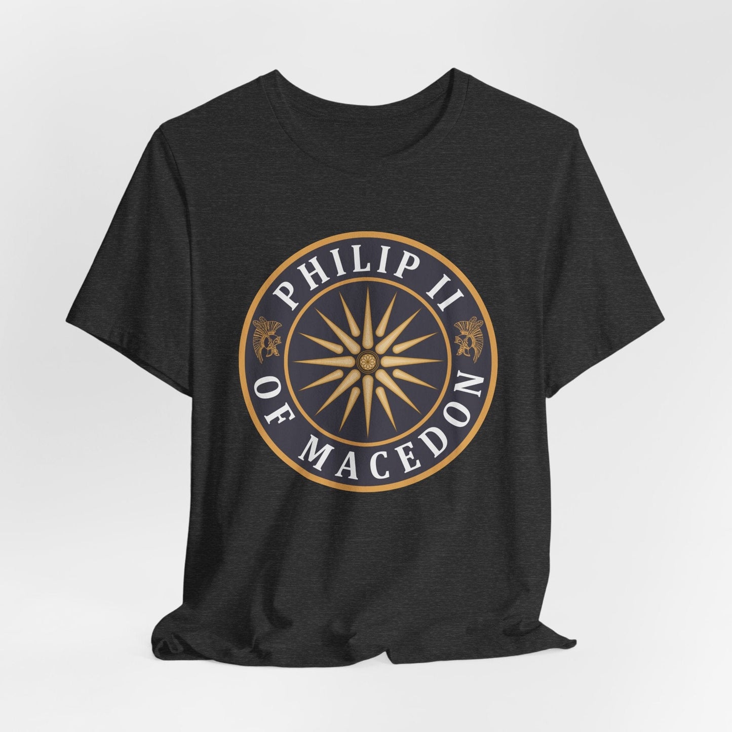 Dark Grey Heather / S Philip II of Macedon T-Shirt