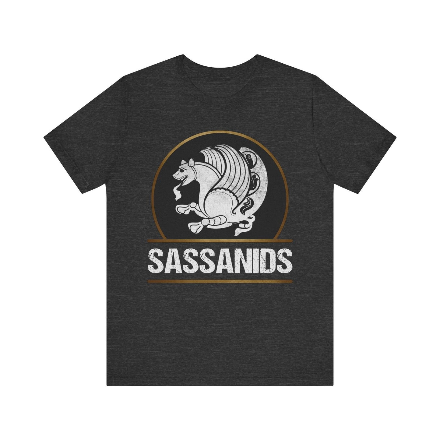Dark Grey Heather / S Sassanids - Sasanian Dynasty of Persia - Sassanid Empire T-shirt